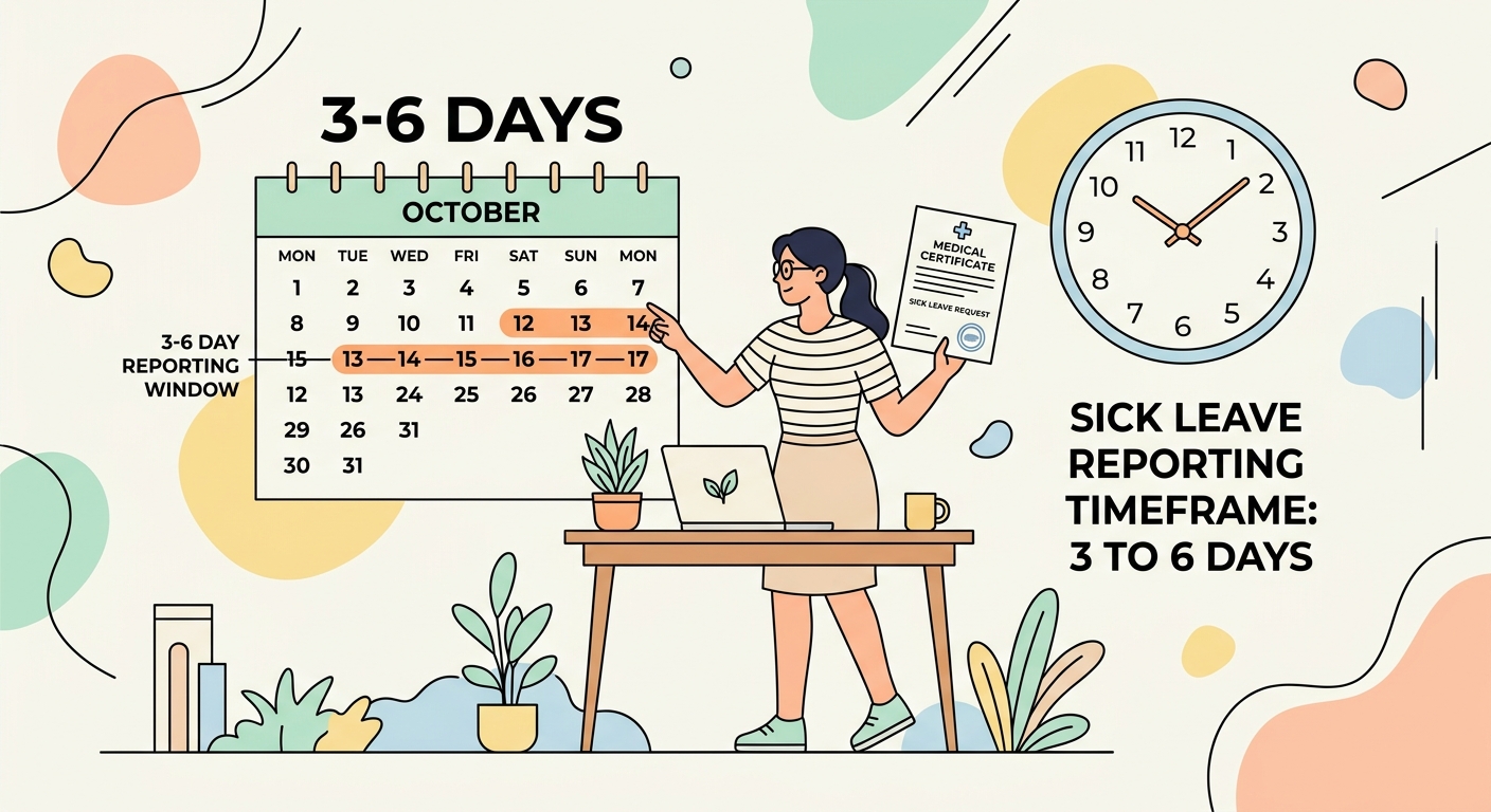 Plazo de baja laboral: de 3 a 6 días en 2026